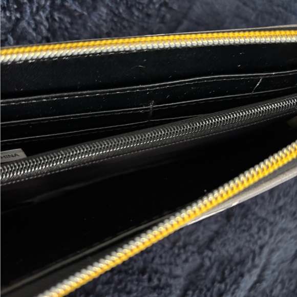 Gray Dog Pattern Wallet - Picture 2 of 3